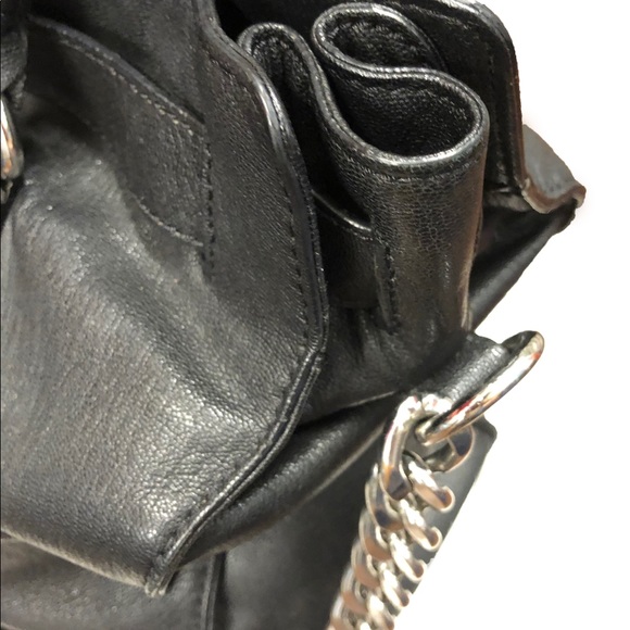 Michael Kors Black leather Hamilton purse - Picture 5 of 8